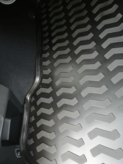Резиновый коврик в багажник Subaru Outback V (Субару Аутбек 5) (2014-2019)с бортиком